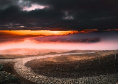 fotografia pięknego krajobrazu