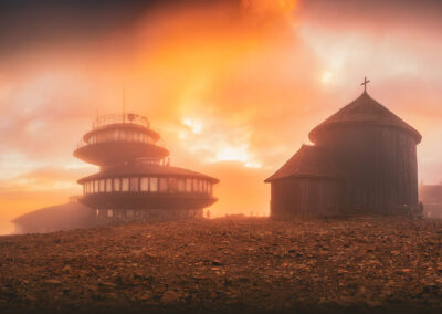 fotografia pięknego krajobrazu