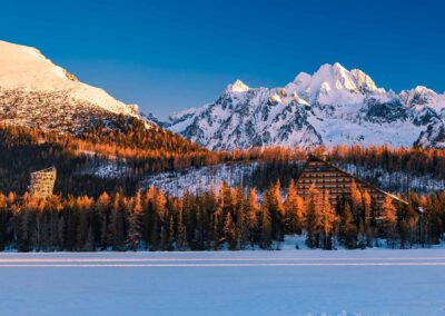 fotografia pięknego krajobrazu