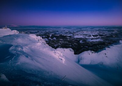 fotografia pięknego krajobrazu