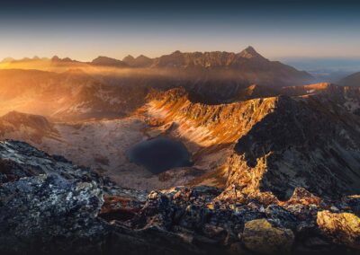 fotografia pięknego krajobrazu