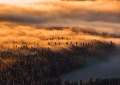 fotografia pięknego krajobrazu