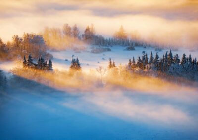 fotografia pięknego krajobrazu